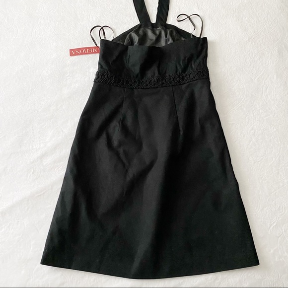 NWT Eyelet Accented Halter Dress - Picture 3 of 9